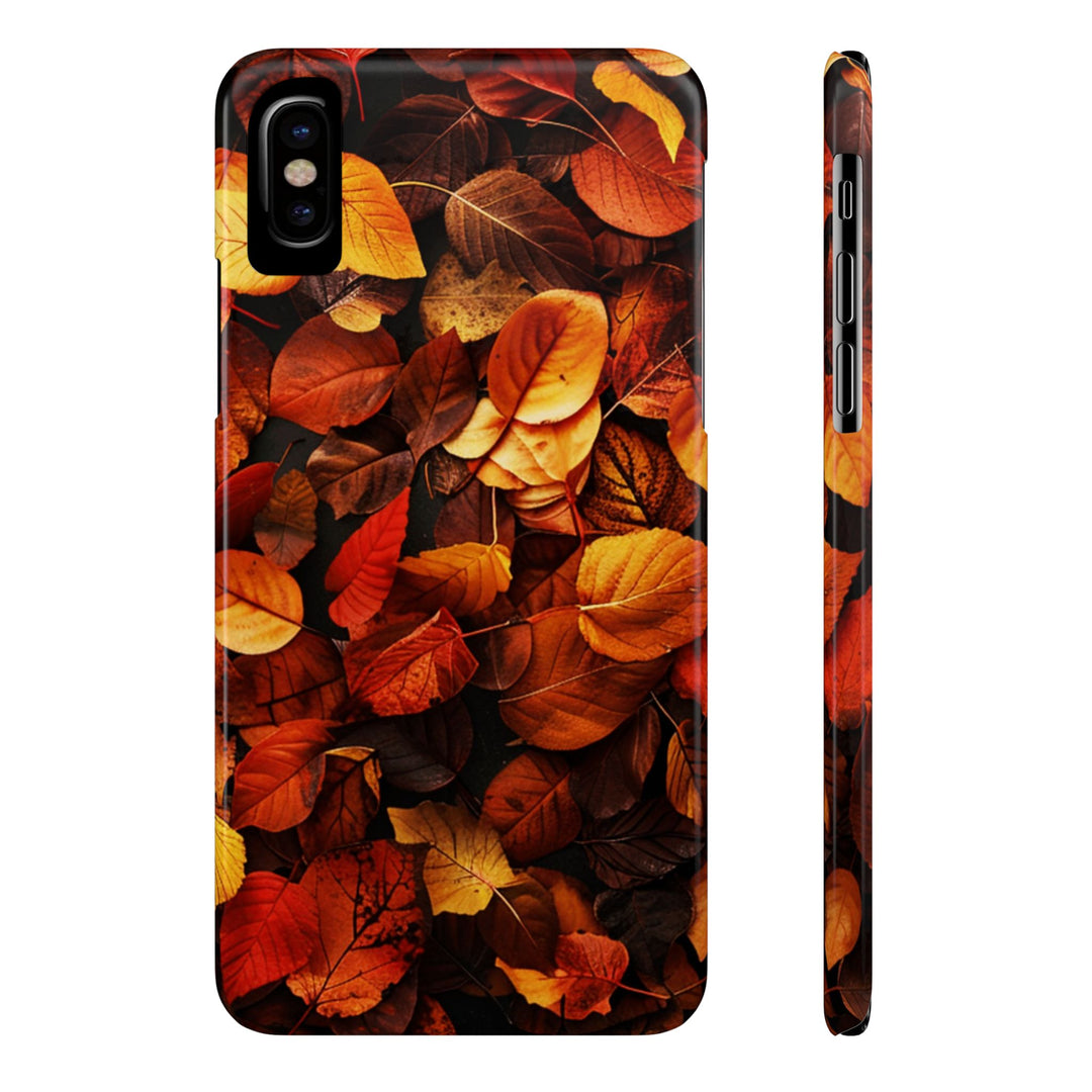 Slim Fall Autumn Leaves Gift for Her Cute Phone Cases for Iphone 16 | iPhone 15 Case | iPhone 15 Pro Max Case, Iphone 14, Iphone 14 Pro Max, Iphone 13, Slim - Studio40ParkLane