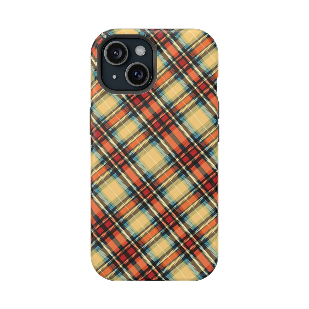 Checkered Plaid Magsafe Gift for Her Cute Phone Case for Iphone, | iPhone 16 | iPhone 15 Pro Max, Iphone 14 Pro Max, 13 12 11 10 9 8 7 - Studio40ParkLane
