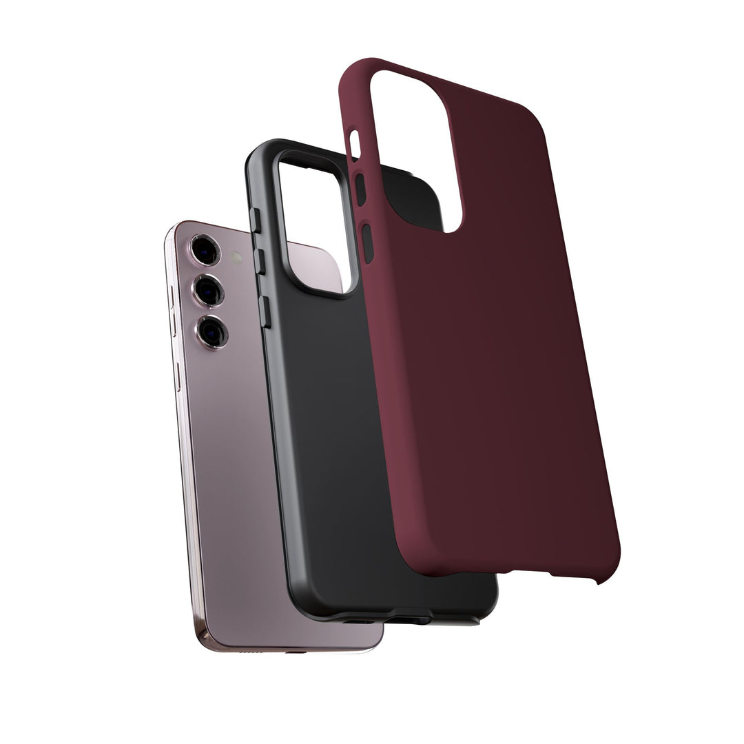 Premium Tough Burgundy Maroon Red Gift for Her Cute Phone Cases for Samsung S25 S24, S23, S22, S21, Iphone, 16, 15, 14, 13 Pro Max Ultra - Studio40ParkLane