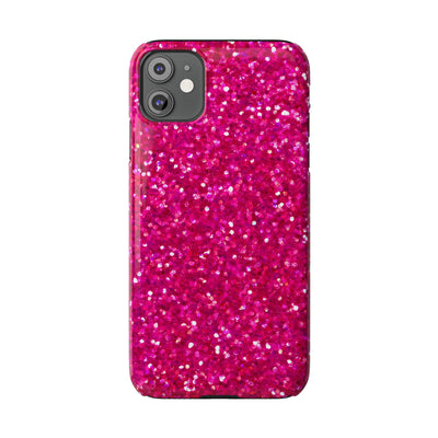 Slim Pink Glitter Cute Phone Cases for Iphone 16 Pro Max | iPhone 15 Case | iPhone 15 Pro Max Case, Iphone 14, Iphone 14 Pro Max, Iphone 13 12 11 8 7