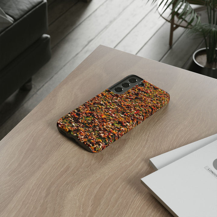 Impact Resistant, Fall Leaves Collage, Cute Phone Cases for Samsung S24, S23, S22, S21, IPhone 15 pro Iphone 14 pro Iphone 13 IPhone 12 Iphone 11 - Studio40ParkLane