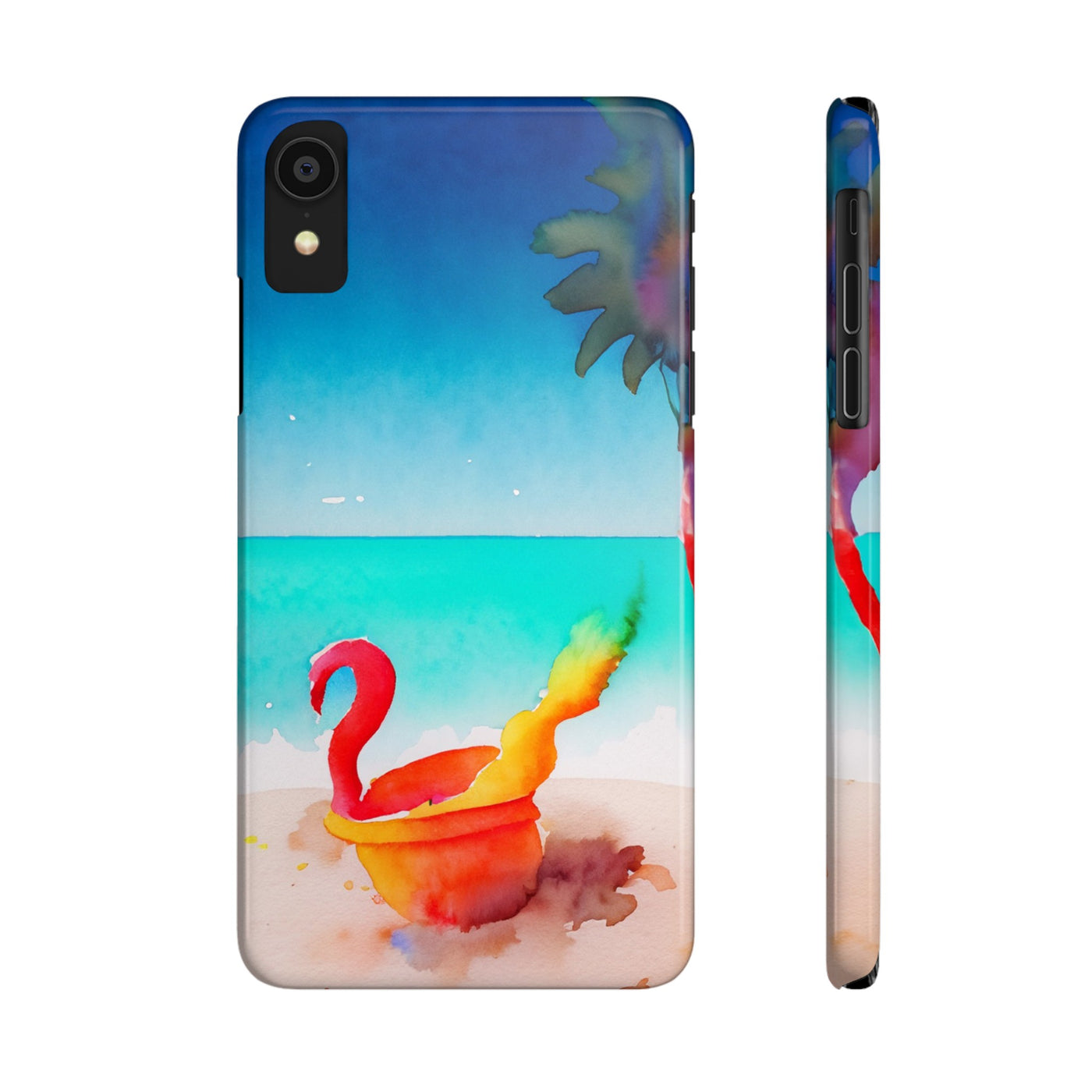 Slim Cute iPhone Cases - | iPhone 15 Case | iPhone 15 Pro Max Case, Iphone 14 Case, Iphone 14 Pro Max, Iphone 13, Summer Beach Bucket