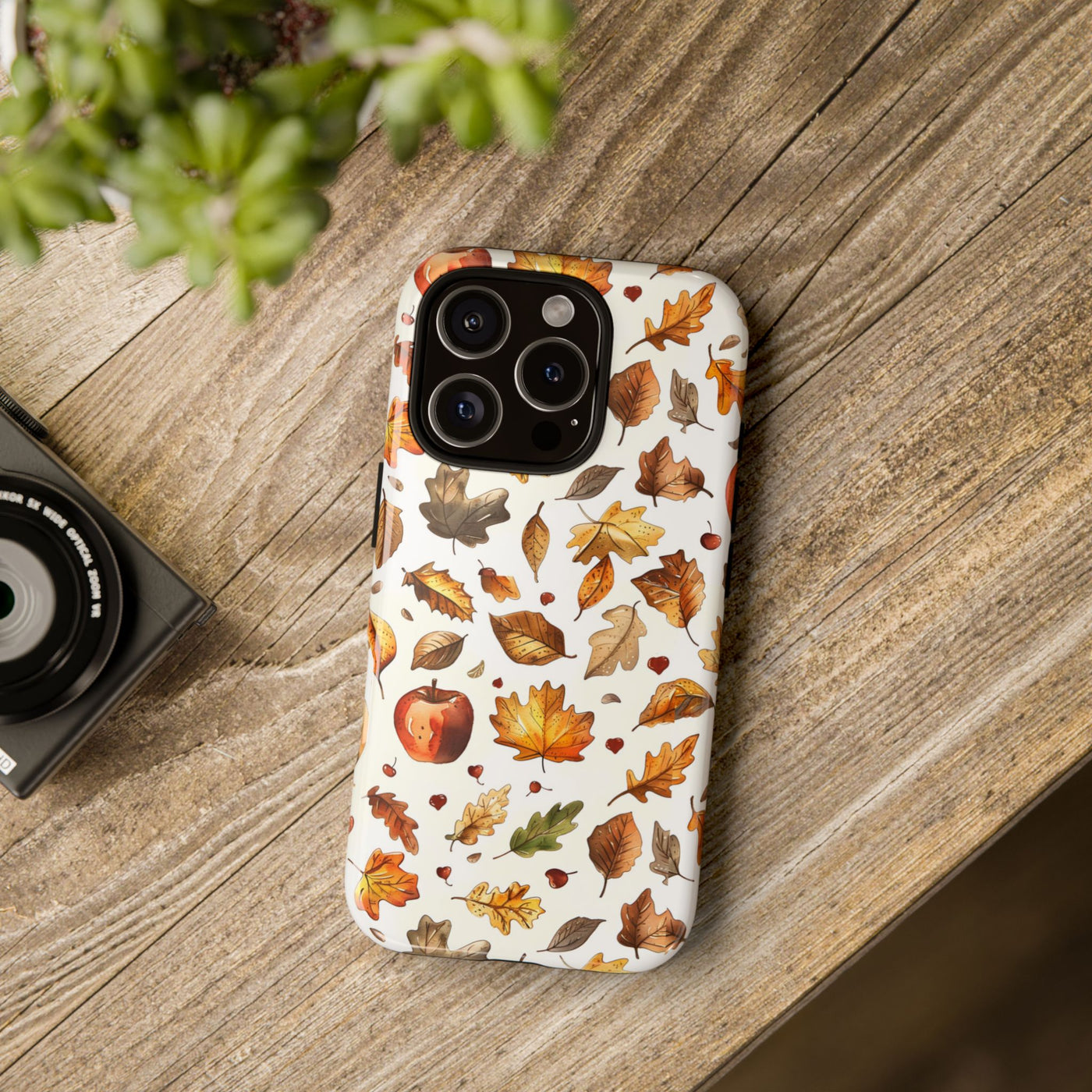 Autumn Fall Leaves Gift for Her Cute Phone Case for, Samsung Galaxy S24, S23, S22, S21, IPhone 16 Case | Iphone 15, Iphone 14, IPhone 13 Case