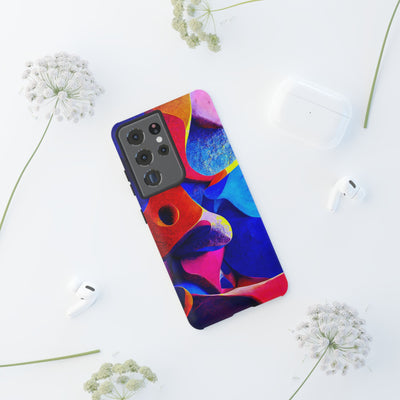 Impact Resistant, Abstract Shapes, Cute Phone Cases for Samsung S24, S23, S22, S21, IPhone 15 pro Iphone 14 pro Iphone 13 IPhone 12 Iphone 11