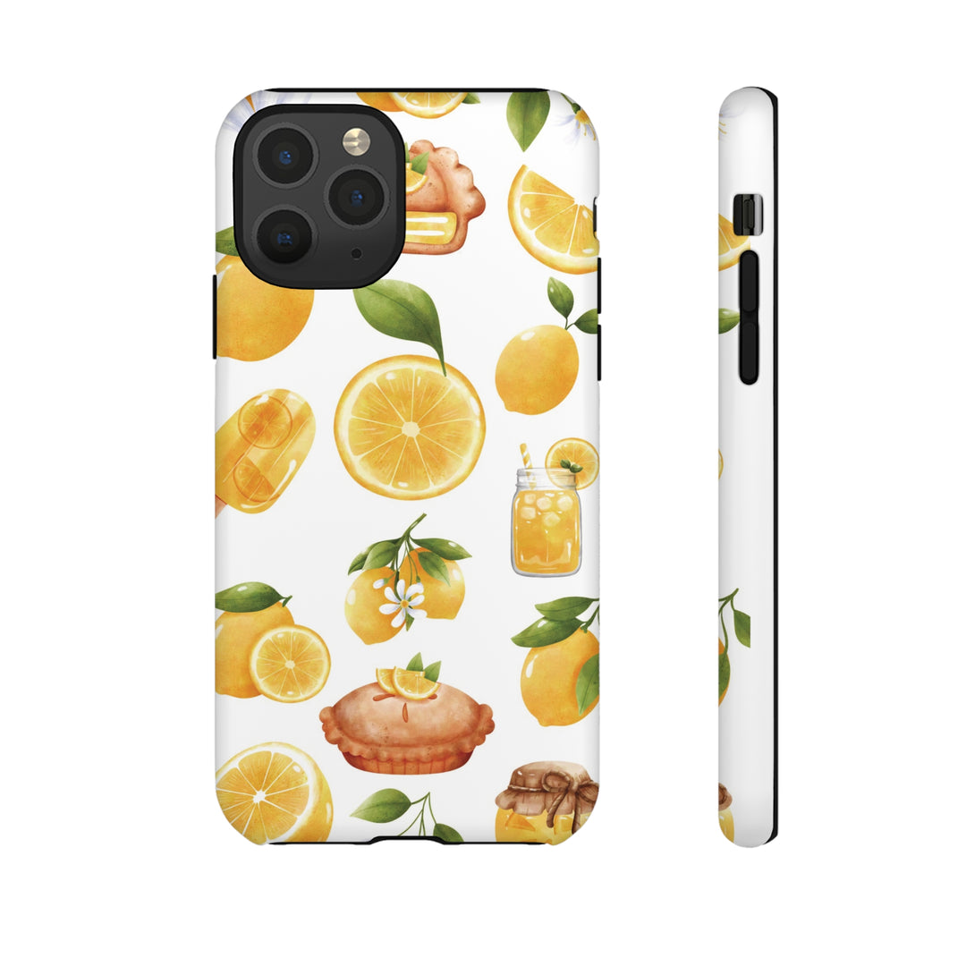 Cute IPhone Case | Summer Fruit Lemon, iPhone 15 Case | iPhone 15 Pro Case, Iphone 14 Case, Iphone 14 Pro Max Case, Protective Iphone Case - Studio40ParkLane