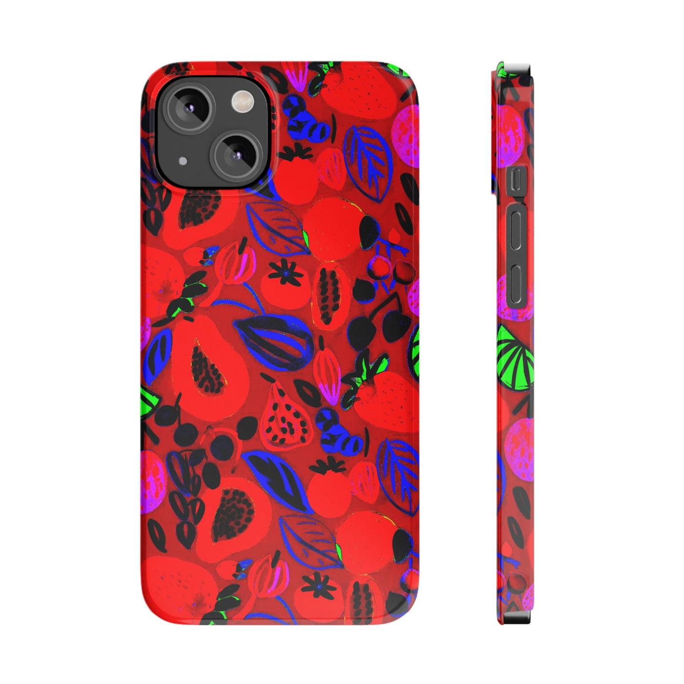 Trendy Fall Fruit Gift for Her Cute Phone Cases for Iphone 16 | iPhone 15 Case | iPhone 15 Pro Max Case, Iphone 14, Iphone 14 Pro Max, Iphone 13, Slim