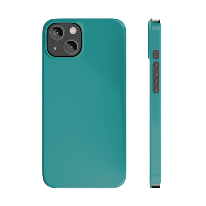 Slim Turquoise Blue Gift for Her Aesthetic Cute Phone Case for Iphone 16 - | iPhone 15 Pro Max Case | iPhone 14 Case 13 12 11 10 9 8 7 - Studio40ParkLane