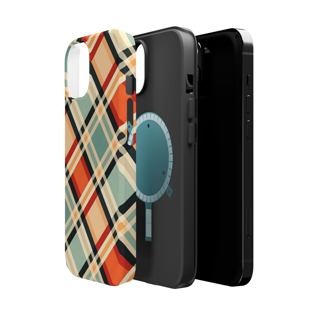 Checkered Plaid Magsafe Gift for Her Cute Phone Case for Iphone, | iPhone 16 | iPhone 15 Pro Max, Iphone 14 Pro Max, 13 12 11 10 9 8 7 - Studio40ParkLane