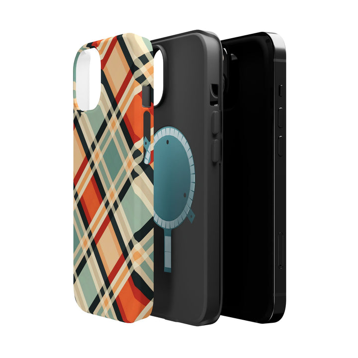 Checkered Plaid Magsafe Gift for Her Cute Phone Case for Iphone, | iPhone 16 | iPhone 15 Pro Max, Iphone 14 Pro Max, 13 12 11 10 9 8 7 - Studio40ParkLane