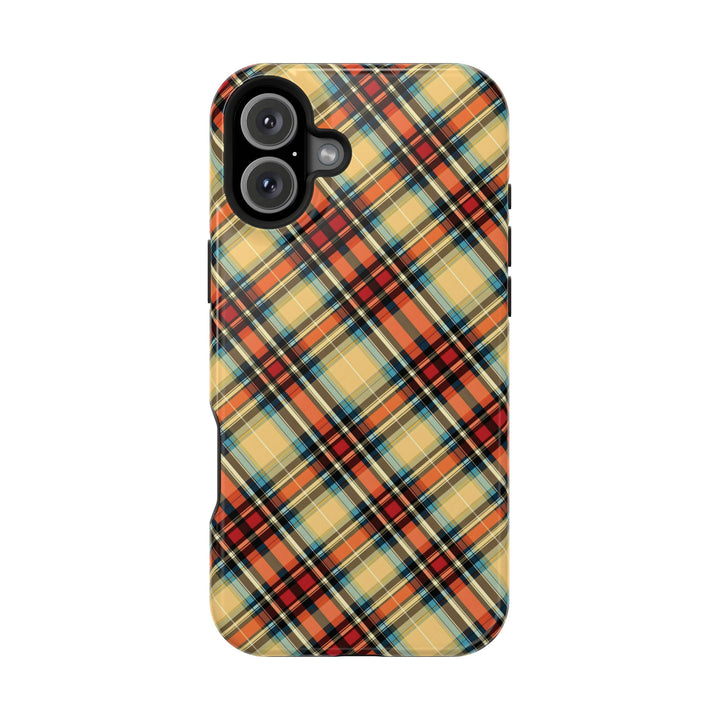 Checkered Plaid Magsafe Gift for Her Cute Phone Case for Iphone, | iPhone 16 | iPhone 15 Pro Max, Iphone 14 Pro Max, 13 12 11 10 9 8 7 - Studio40ParkLane
