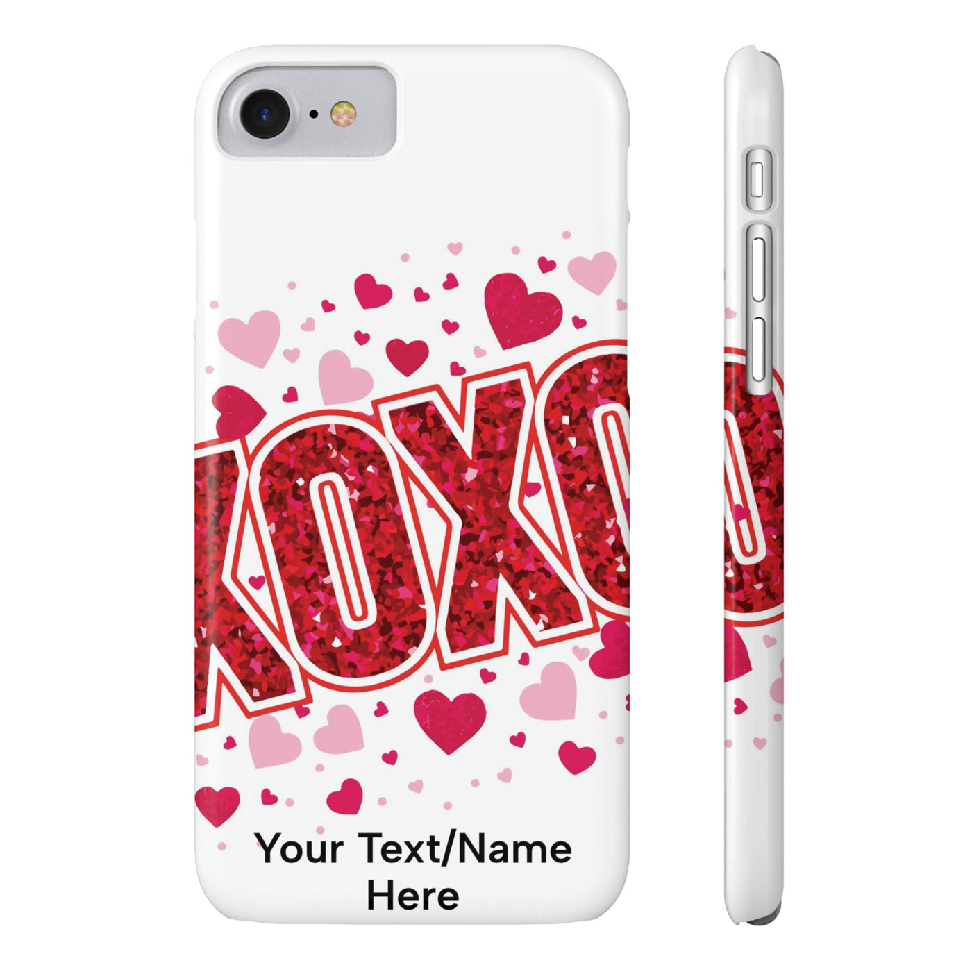 Slim Custom Personalized Valentine Love Gift for Her Cute Phone Cases for Iphone 16 Pro Max | iPhone 15 Case | iPhone 15 Pro Max Case, Iphone 14, 13, 12, 11, 10, 8, 7