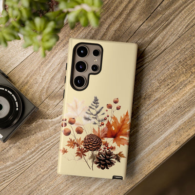 Fall Leaves Foliage Cute Phone Case for, Samsung Galaxy S24, S23, S22, S21, IPhone 16 Case | Iphone 15, Iphone 14, IPhone 13 Case Mom Dad Gift