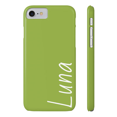 Personalized Initial Name Custom Slim Phone Cases for Iphone 16 Pro Max | iPhone 15 Case | iPhone 15 Pro Max Case, Iphone 14, 13, 12, 11, 10, 8, 7 - Studio40ParkLane