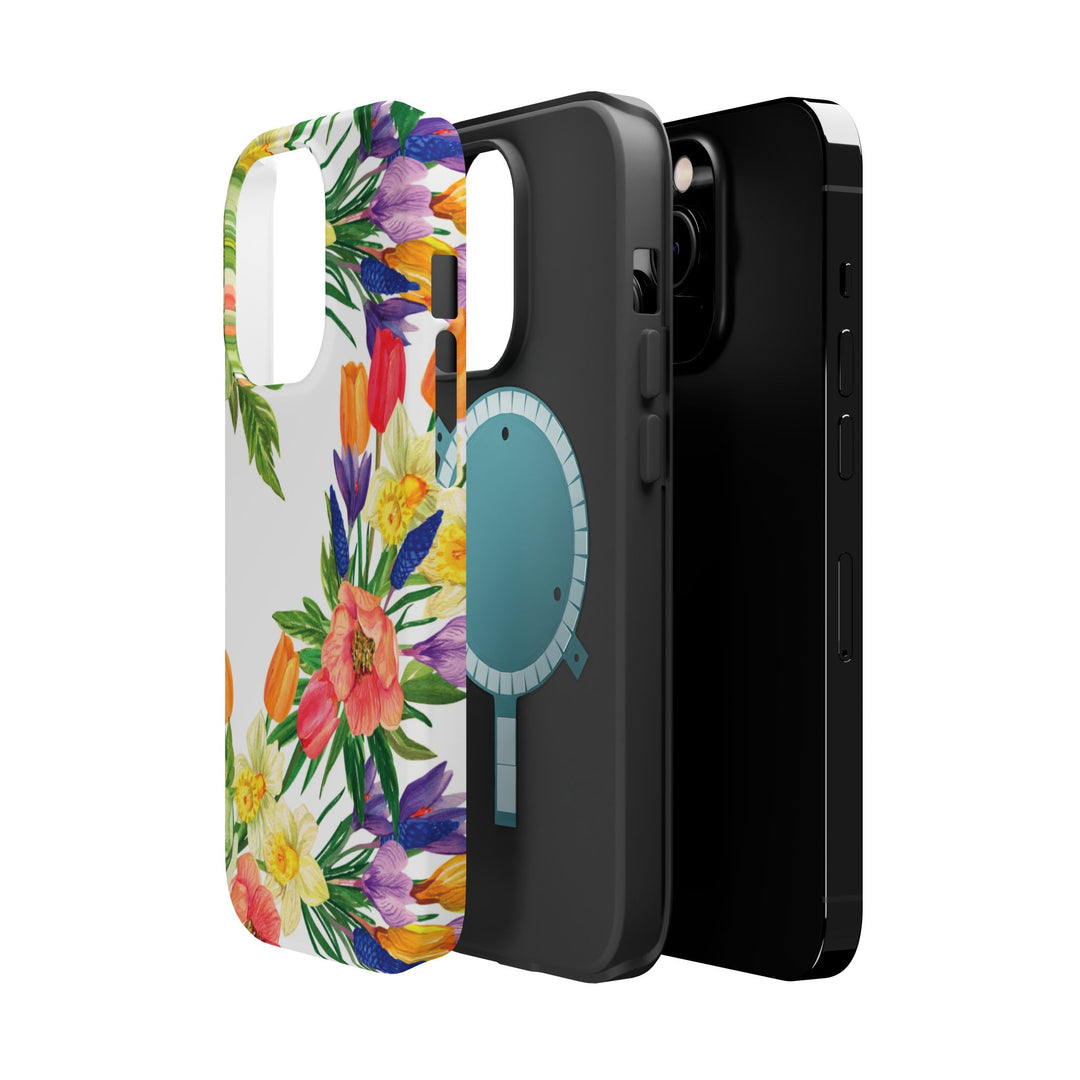 Spring Flowers Magsafe Cute Phone Case for Iphone Gift for Her, iPhone 16 Case iPhone 15 Pro Max Case, Iphone 14, Iphone 14 Pro Max, 13, 12 - Studio40ParkLane