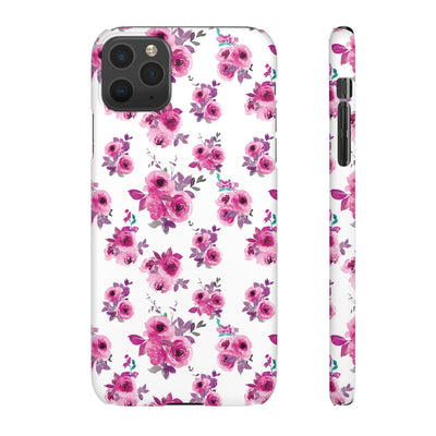 Snap Spring Flowers Cute Phone Cases for Samsung S24, S23, S22, S21, S20, Plus and Ultra, Iphone 16 Pro Max, Iphone 15, 14, 13, 12, 11, 10,9 - Studio40ParkLane