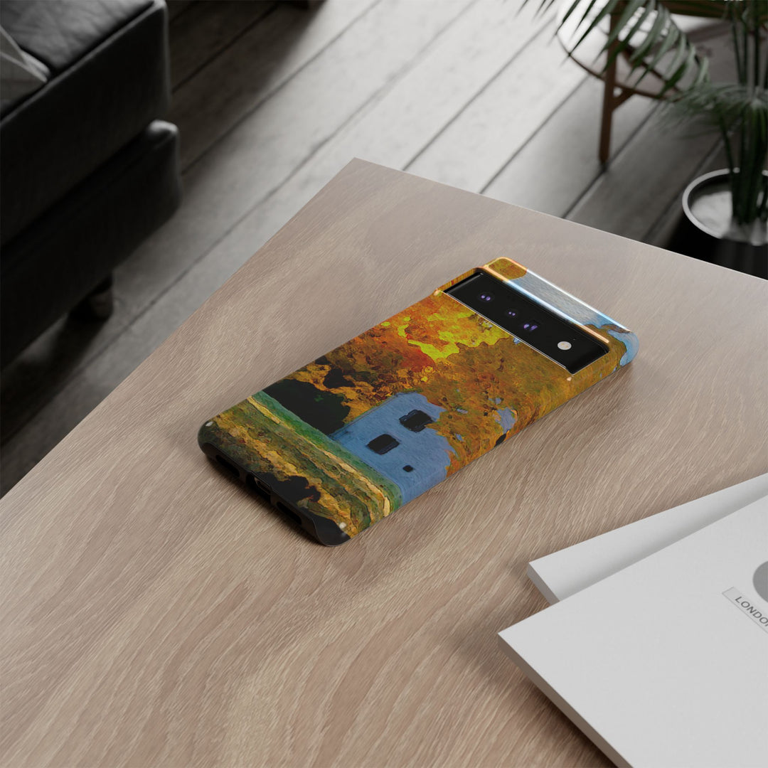 Impact Resistant, Fall Leaves Watercolor, Cute Phone Cases for Samsung S24, S23, S22, S21, IPhone 15 pro Iphone 14 pro Iphone 13 IPhone 12 Iphone 11 - Studio40ParkLane