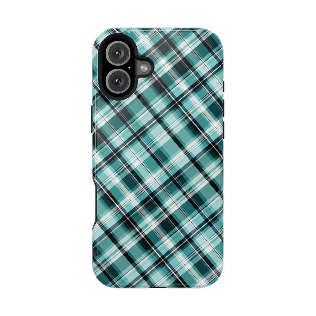 Checkered Plaid Magsafe Gift for Her Cute Phone Case for Iphone, | iPhone 16 | iPhone 15 Pro Max, Iphone 14 Pro Max, 13 12 11 10 9 8 7 - Studio40ParkLane