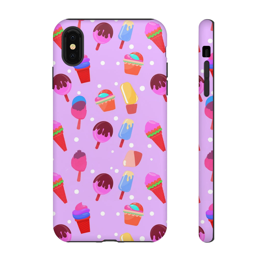 Cute Samsung Case | Cool Iphone Case | Summer Pink Ice - Cream, Samsung S24, S23, S22, S21, IPhone 15 Case | Iphone 14 Case, Iphone 13 Case - Studio40ParkLane