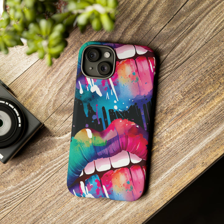 Cute IPhone Case | iPhone 15 Case | iPhone 15 Pro Max Case, Iphone 14 Case, Iphone 14 Pro Max Case IPhone Case for Art Lovers, Lips Smile - Studio40ParkLane