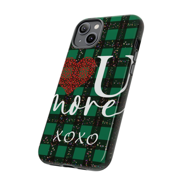 Cute IPhone Case | iPhone 15 Case | iPhone 15 Pro Max Case, Iphone 14 Case, Iphone 14 Pro Max Case IPhone Case for Art Lovers, Love You Green - Studio40ParkLane