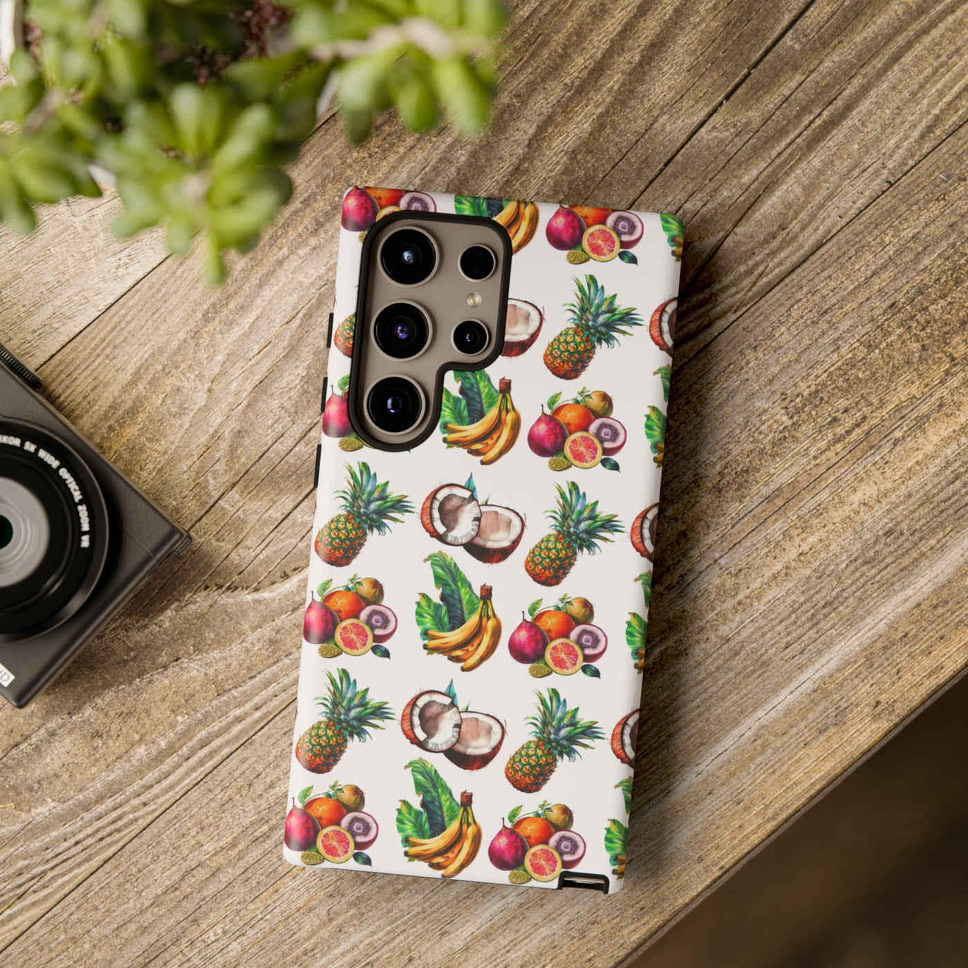 Cute Samsung Case | Cool Iphone Case | Tropical Summer Fruit, Samsung S24, S23, S22, S21, IPhone 15 Case | Iphone 14 Case, Iphone 13 Case