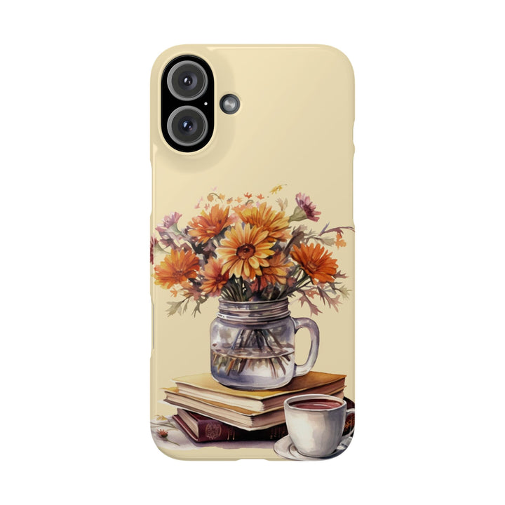 Slim Fall Autumn Leaves Cute Phone Cases for Iphone 16 | iPhone 15 Case | iPhone 15 Pro Max Case, Iphone 14, Iphone 14 Pro Max, Iphone 13, Slim Mom Dad Gift - Studio40ParkLane