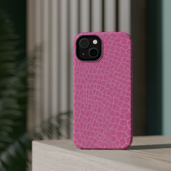 Non Leather Pink Color Pattern Magsafe Cute Phone Case for Iphone Gift for Her, | iPhone 15 Case | iPhone 15 Pro Max Case, Iphone 14, Iphone 14 Pro Max, Iphone 13, Iphone 16 - Studio40ParkLane