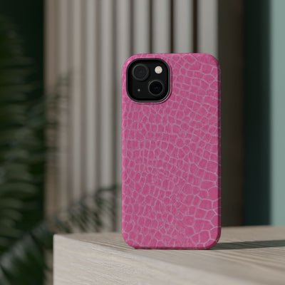 Non Leather Pink Color Pattern Magsafe Cute Phone Case for Iphone Gift for Her,  | iPhone 15 Case | iPhone 15 Pro Max Case, Iphone 14, Iphone 14 Pro Max, Iphone 13, Iphone 16