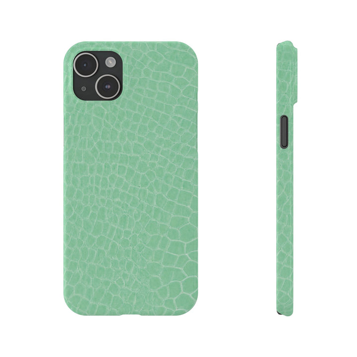 Slim Non Leather Mint Color Pattern Gift for Her Cute Phone Cases for Iphone 16 Pro Max | iPhone 15 Case | iPhone 15 Pro Max Case, Iphone 14, 13, 12, 11, 10, 8, 7 - Studio40ParkLane