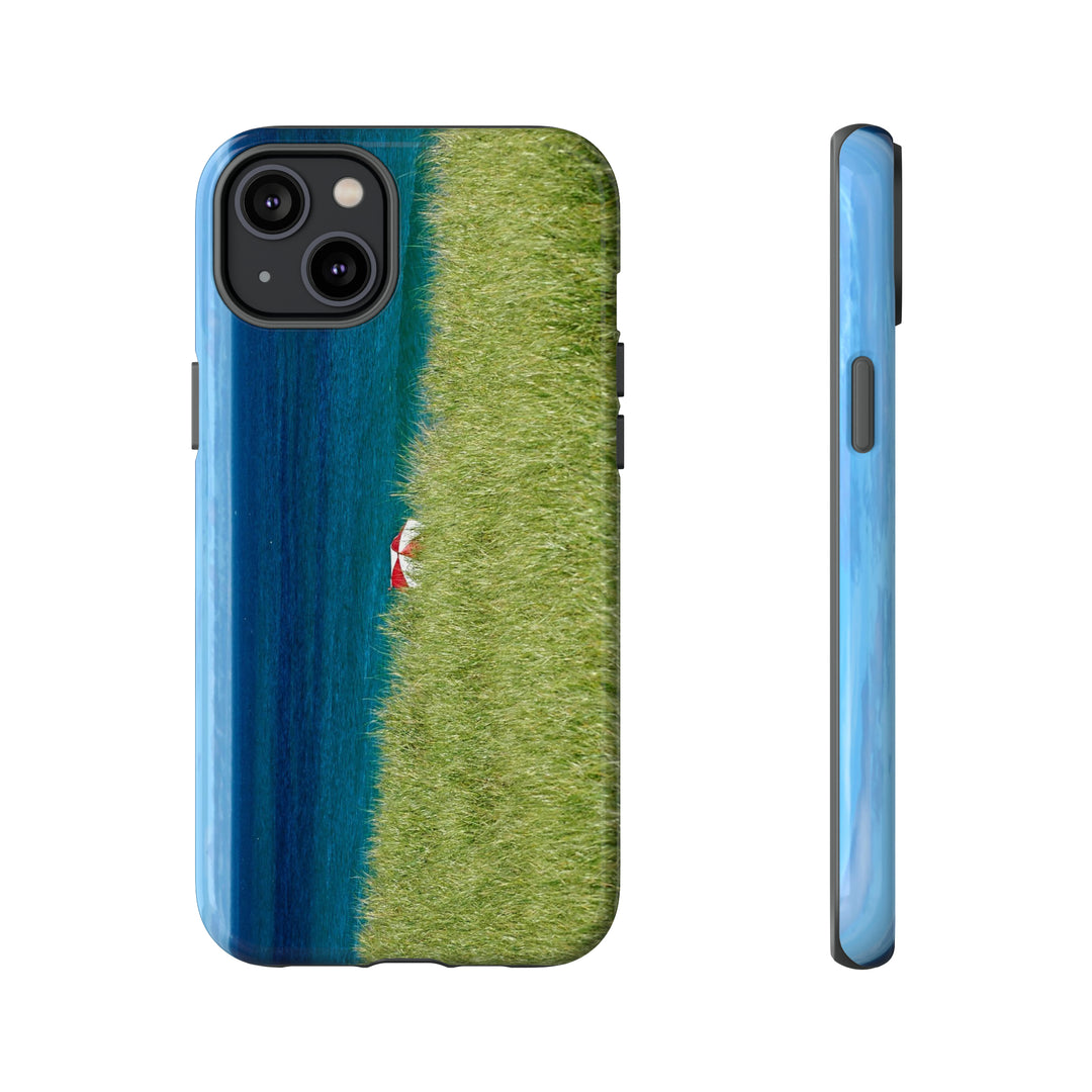 Cute IPhone Case | iPhone 15 Case | iPhone 15 Pro Max Case, Iphone 14 Case, Iphone 14 Pro Max Case IPhone Case for Art Lovers - Beach Parasol - Studio40ParkLane