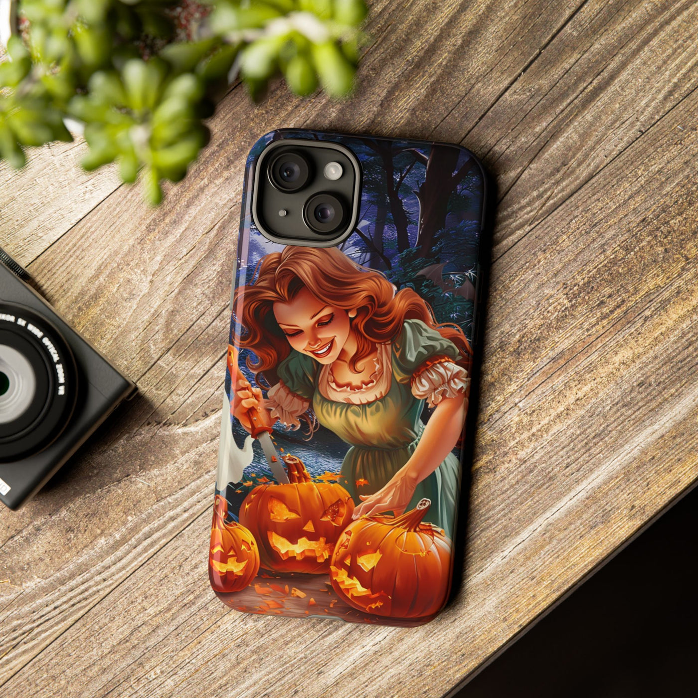 Autumn Fall Pumpkin Fairy Gift for Her Cute Phone Case for, Samsung Galaxy S24, S23, S22, S21, IPhone 16 Case | Iphone 15, Iphone 14, IPhone 13 Case