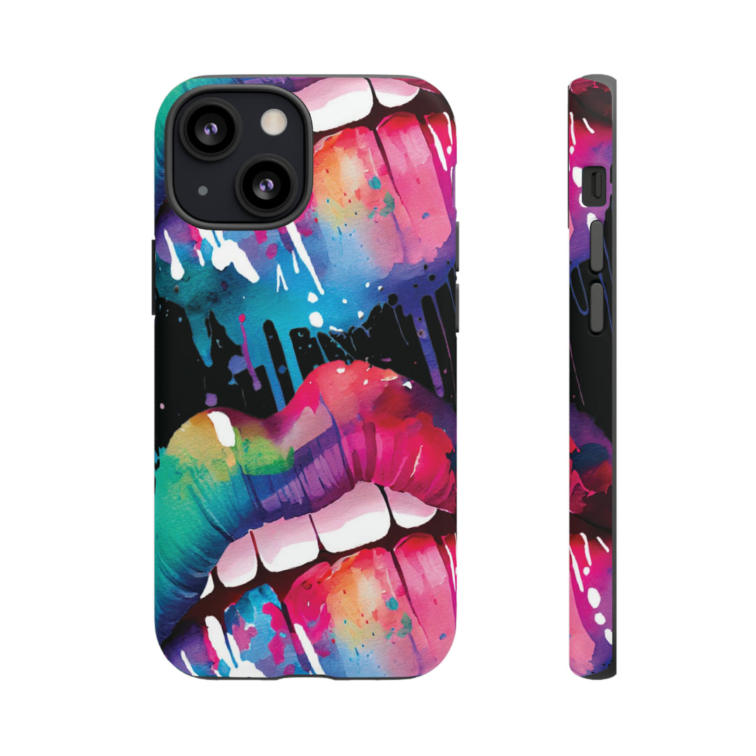 Cute IPhone Case | iPhone 15 Case | iPhone 15 Pro Max Case, Iphone 14 Case, Iphone 14 Pro Max Case IPhone Case for Art Lovers, Lips Smile - Studio40ParkLane