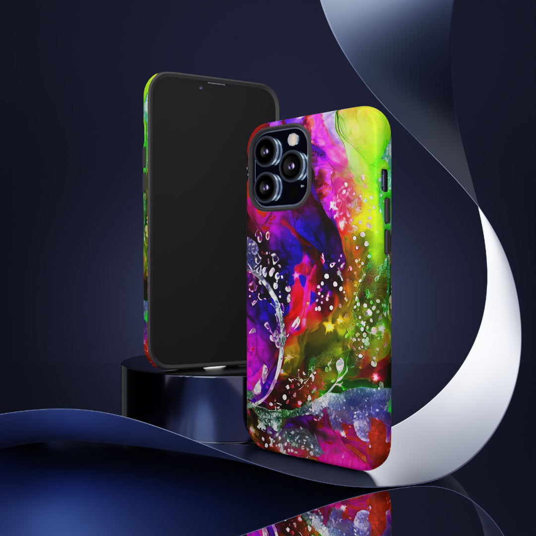Impact Resistant, Multi Color Marble, Cute Phone Cases for Samsung S24, S23, S22, S21, IPhone 15 pro Iphone 14 pro Iphone 13 IPhone 12 Iphone 11 - Studio40ParkLane