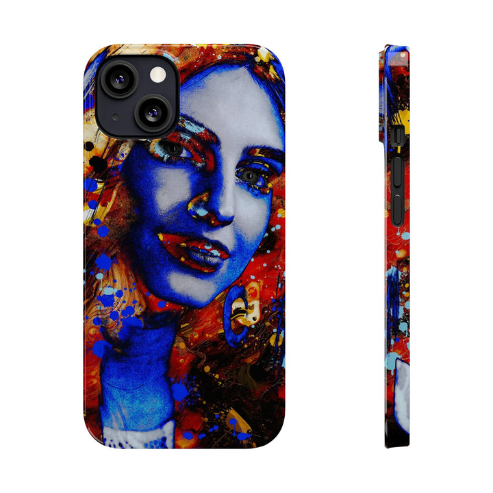 Slim Cute Phone Cases for Iphone - | iPhone 15 Case | iPhone 15 Pro Max Case, Iphone 14 Case, Iphone 14 Pro Max, Iphone 13, Marble Splash Face - Studio40ParkLane