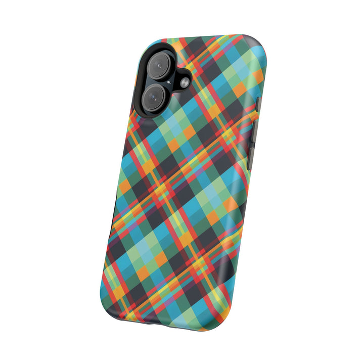 Checkered Plaid Magsafe Gift for Her Cute Phone Case for Iphone, | iPhone 16 | iPhone 15 Pro Max, Iphone 14 Pro Max, 13 12 11 10 9 8 7 - Studio40ParkLane