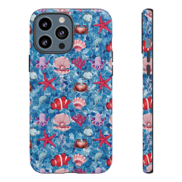 Cute IPhone Case | Under The Sea, iPhone 15 Case | iPhone 15 Pro Case, Iphone 14 Case, Iphone 14 Pro Max Case, Protective Iphone Case - Studio40ParkLane