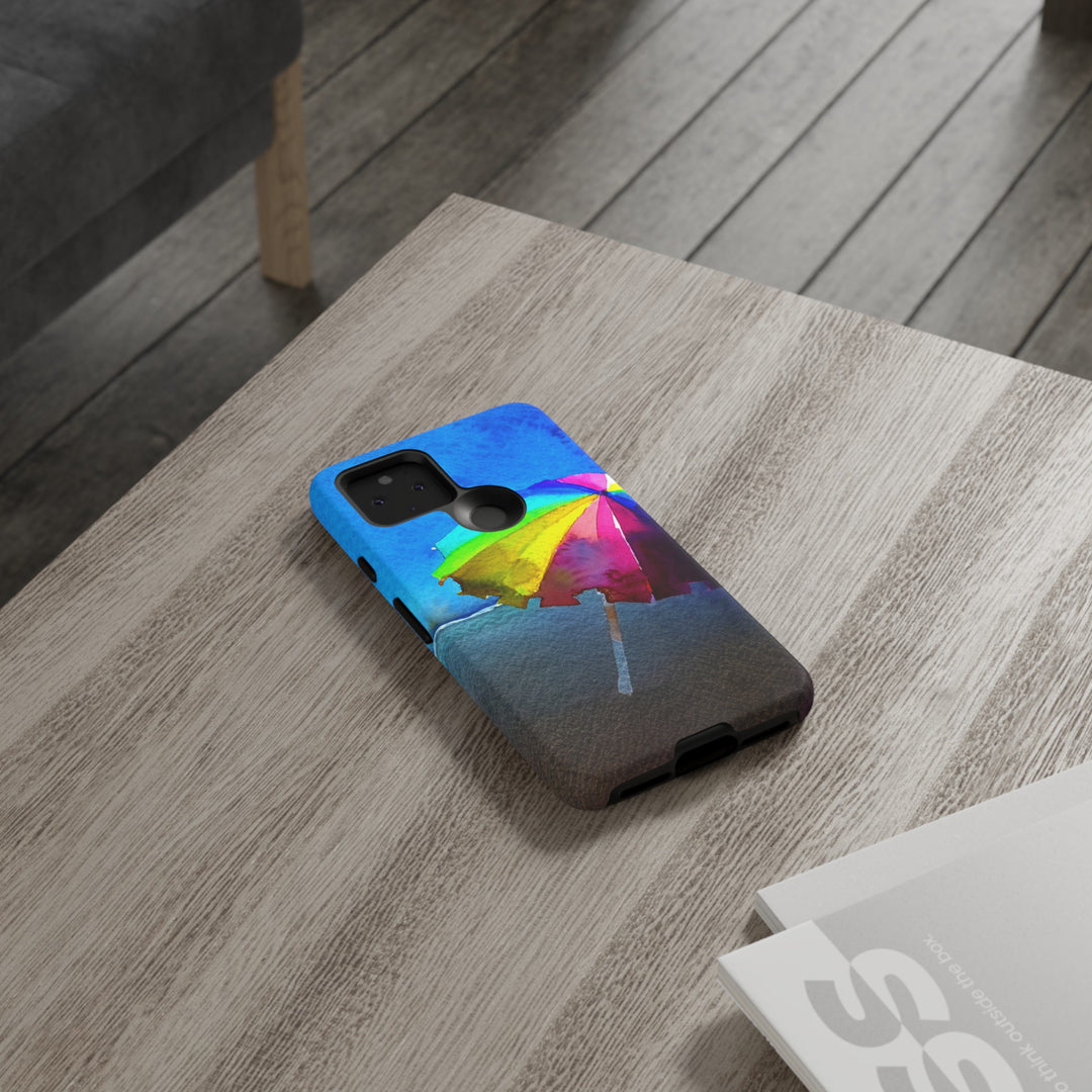 Cute Samsung Case | Cool Iphone Case | Summer Colorful Beach Parasol, Samsung S24, S23, S22, S21, IPhone 15 Case | Iphone 14 Case, Iphone 13 Case - Studio40ParkLane