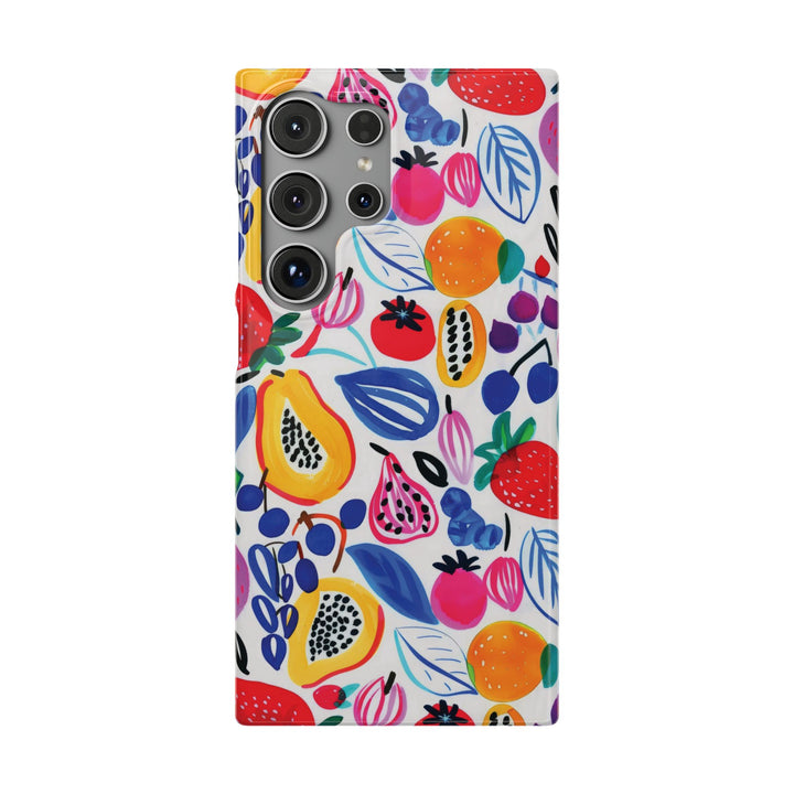 Snap Cute Custom Phone Case, Summer Fruit case for iPhone 18 17 16 15 14 13 12 Pro Max, Samsung S26 S25 S24 S23 Ultra Protective Phone Case - Studio40ParkLane