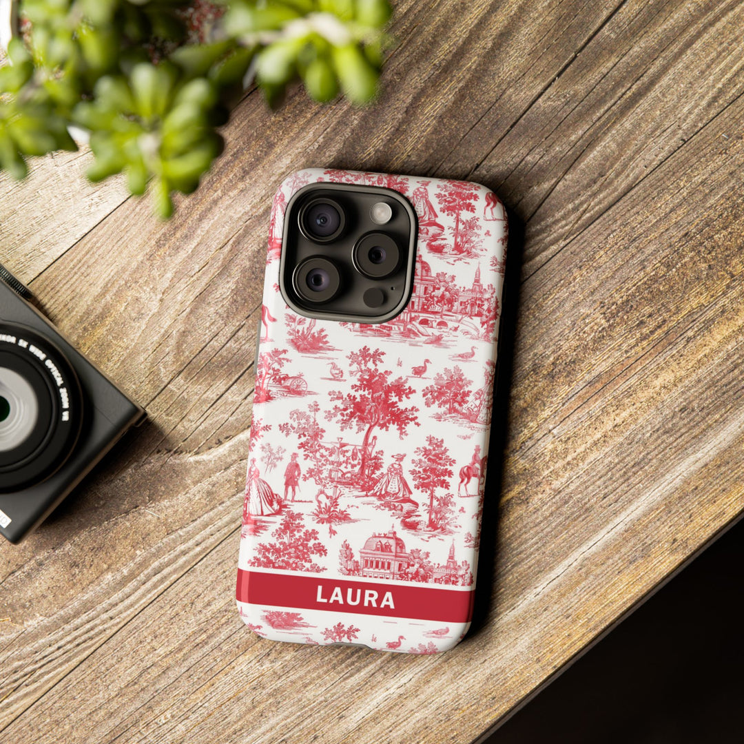 Premium Tough Personalized Initial Custom Gift Cute Phone Cases for Samsung Galaxy S24, S23, S22, S21 Plus, Ultra, Iphone 16, 15, 14 Pro Max - Studio40ParkLane