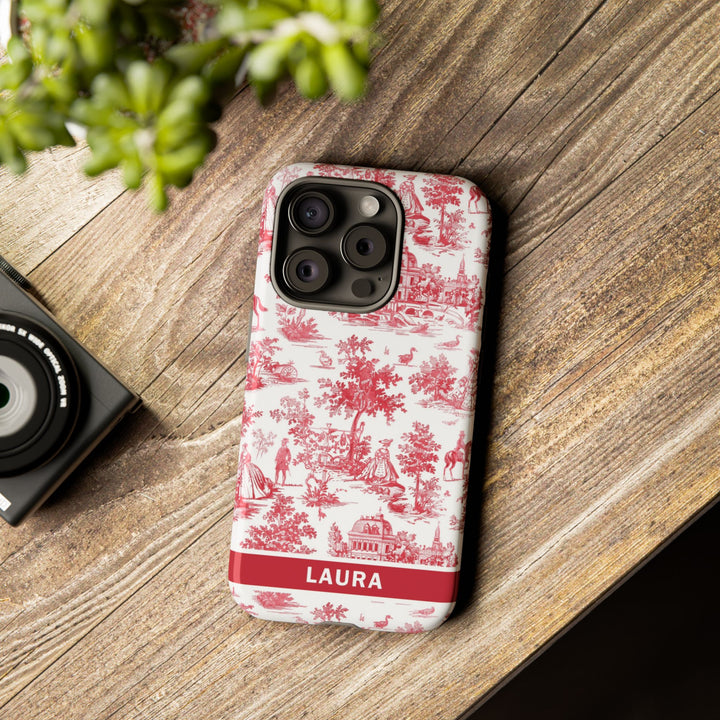 Premium Tough Personalized Initial Custom Gift Cute Phone Cases for Samsung Galaxy S24, S23, S22, S21 Plus, Ultra, Iphone 16, 15, 14 Pro Max - Studio40ParkLane