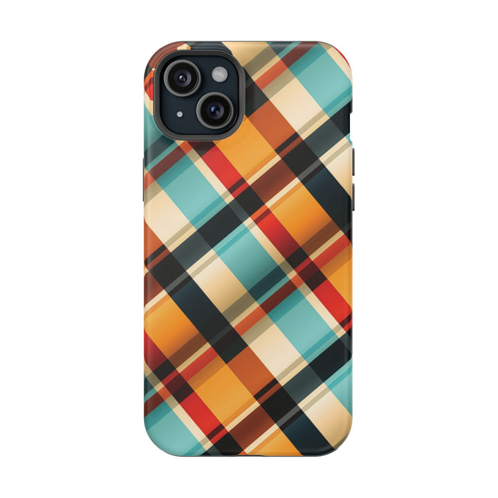 Checkered Plaid Magsafe Gift for Her Cute Phone Case for Iphone, | iPhone 16 | iPhone 15 Pro Max, Iphone 14 Pro Max, 13 12 11 10 9 8 7 - Studio40ParkLane