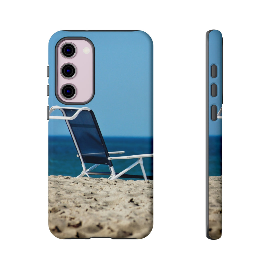 Cute Samsung Case | Cool Iphone Case | Summer Blue Beach Chair, Samsung S24, S23, S22, S21, IPhone 15 Case | Iphone 14 Case, Iphone 13 Case - Studio40ParkLane