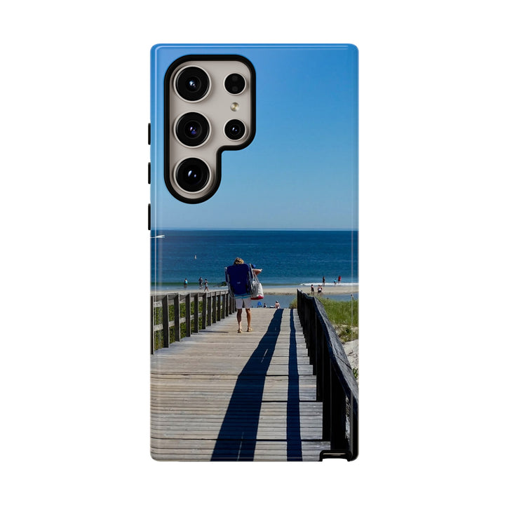 Cute Samsung Case | Cool Iphone Case | Summer Beach Walk, Samsung S24, S23, S22, S21, IPhone 15 Case | Iphone 14 Case, Iphone 13 Case - Studio40ParkLane