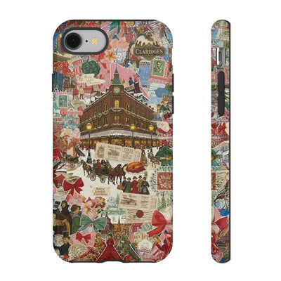 Aesthetic Tough London Coquette Collage Premium Phone Case - For iPhone 17 Pro Max iPhone 16 Pro iPhone 15 Iphone 14 Plus 13 Pro 12 11 10 XR - Studio40ParkLane