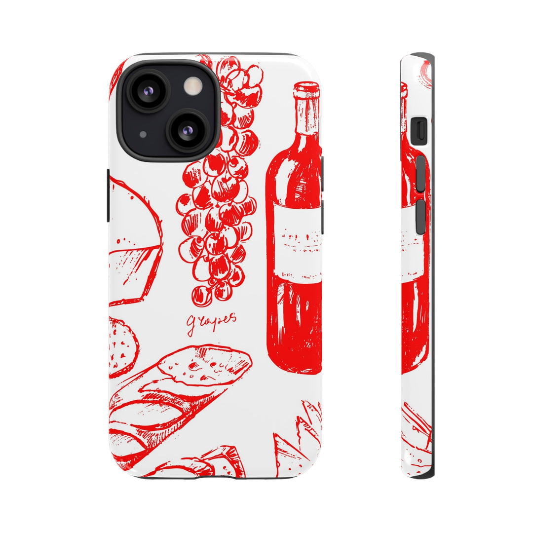 Impact Resistant, Italian French, Cute Phone Cases for Samsung S24, S23, S22, S21, IPhone 15 pro Iphone 14 pro Iphone 13 IPhone 12 Iphone 11 - Studio40ParkLane