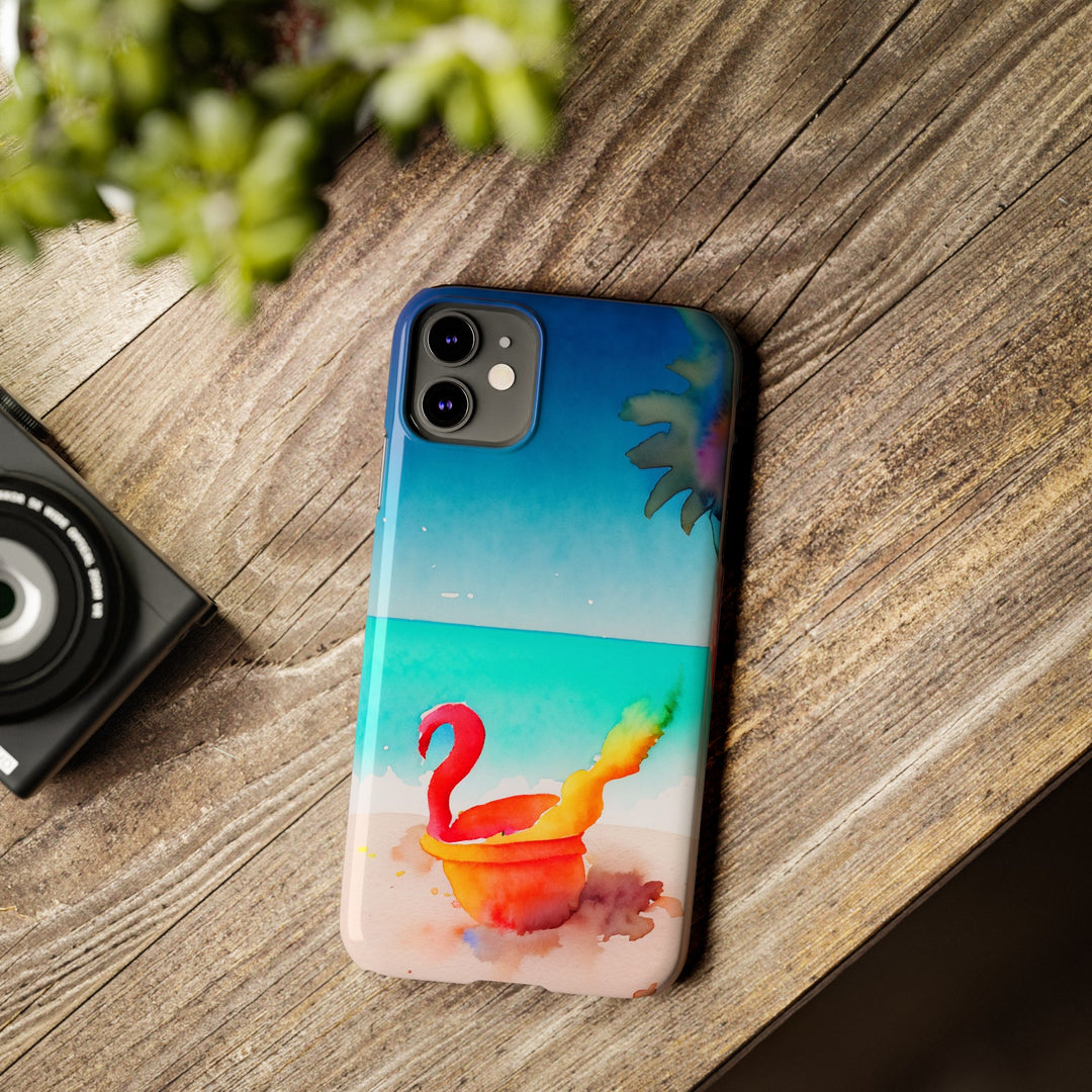 Slim Cute Phone Cases for Iphone - | iPhone 15 Case | iPhone 15 Pro Max Case, Iphone 14 Case, Iphone 14 Pro Max, Iphone 13, Summer Beach Bucket - Studio40ParkLane