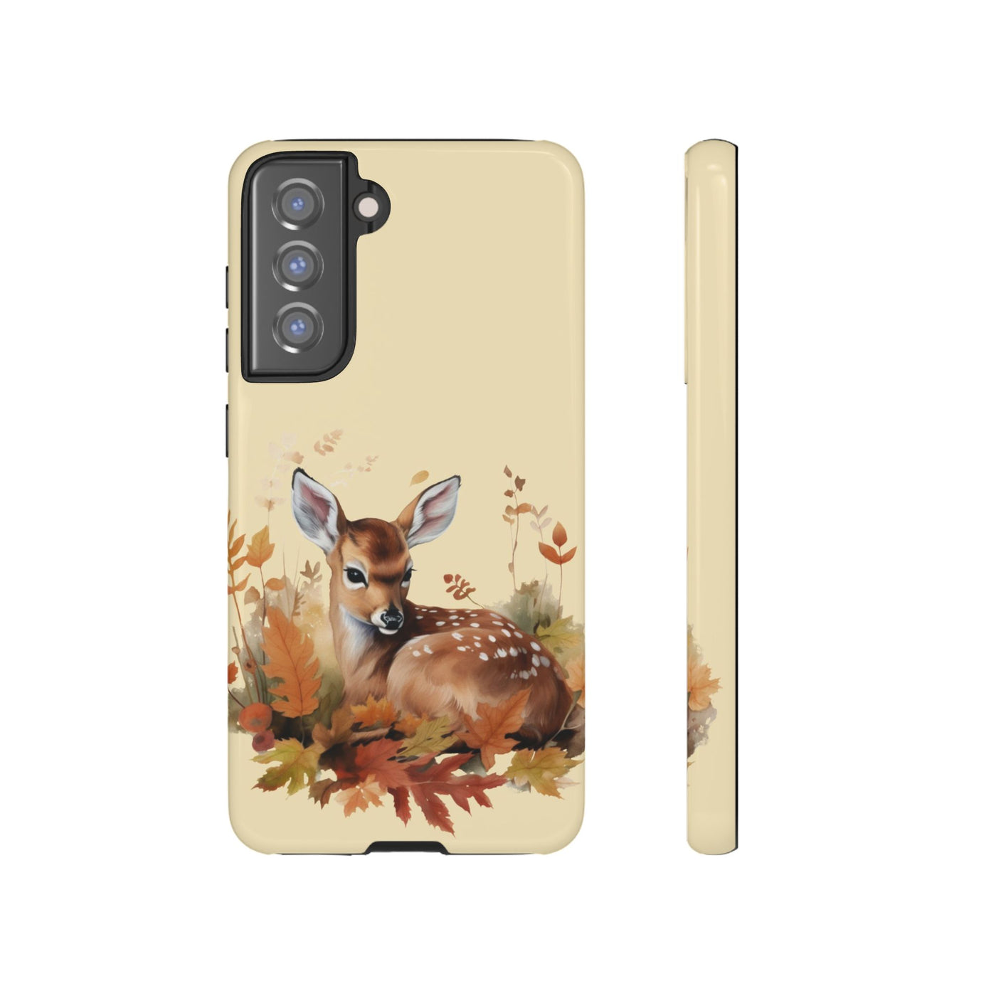 Autumn Fall Deer Gift for Her Cute Phone Case for, Samsung Galaxy S24, S23, S22, S21, IPhone 16 Case | Iphone 15, Iphone 14, IPhone 13 Case