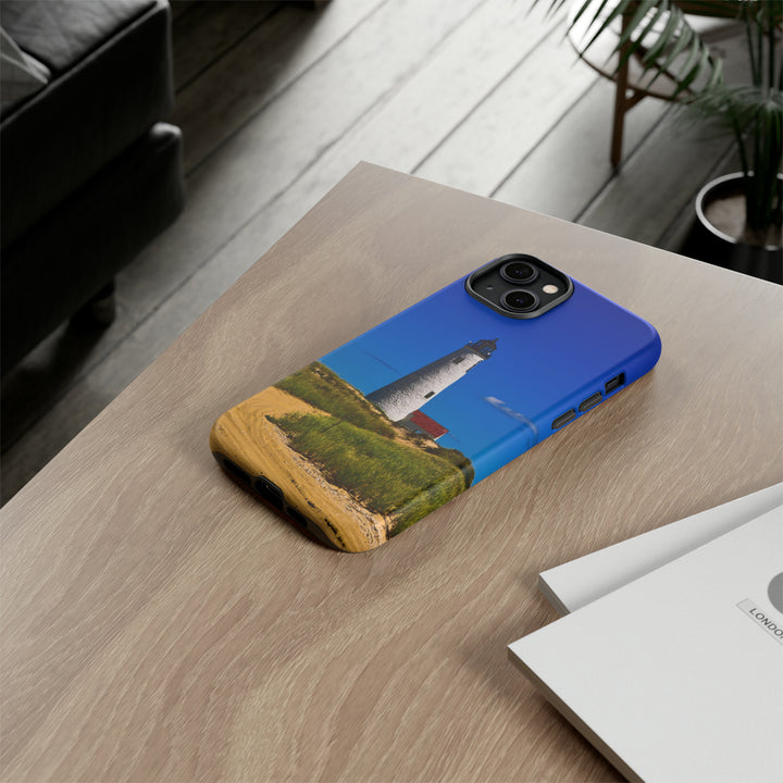 Cute IPhone Case | iPhone 15 Case | iPhone 15 Pro Max Case, Iphone 14 Case, Iphone 14 Pro Max Case IPhone Case for Art Lovers - Beach Lighthouse - Studio40ParkLane