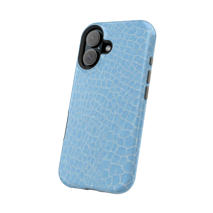 Non Leather Blue Color Pattern Magsafe Cute Phone Case for Iphone Gift for Her, | iPhone 15 Case | iPhone 15 Pro Max Case, Iphone 14, Iphone 14 Pro Max, Iphone 13, Iphone 16 - Studio40ParkLane