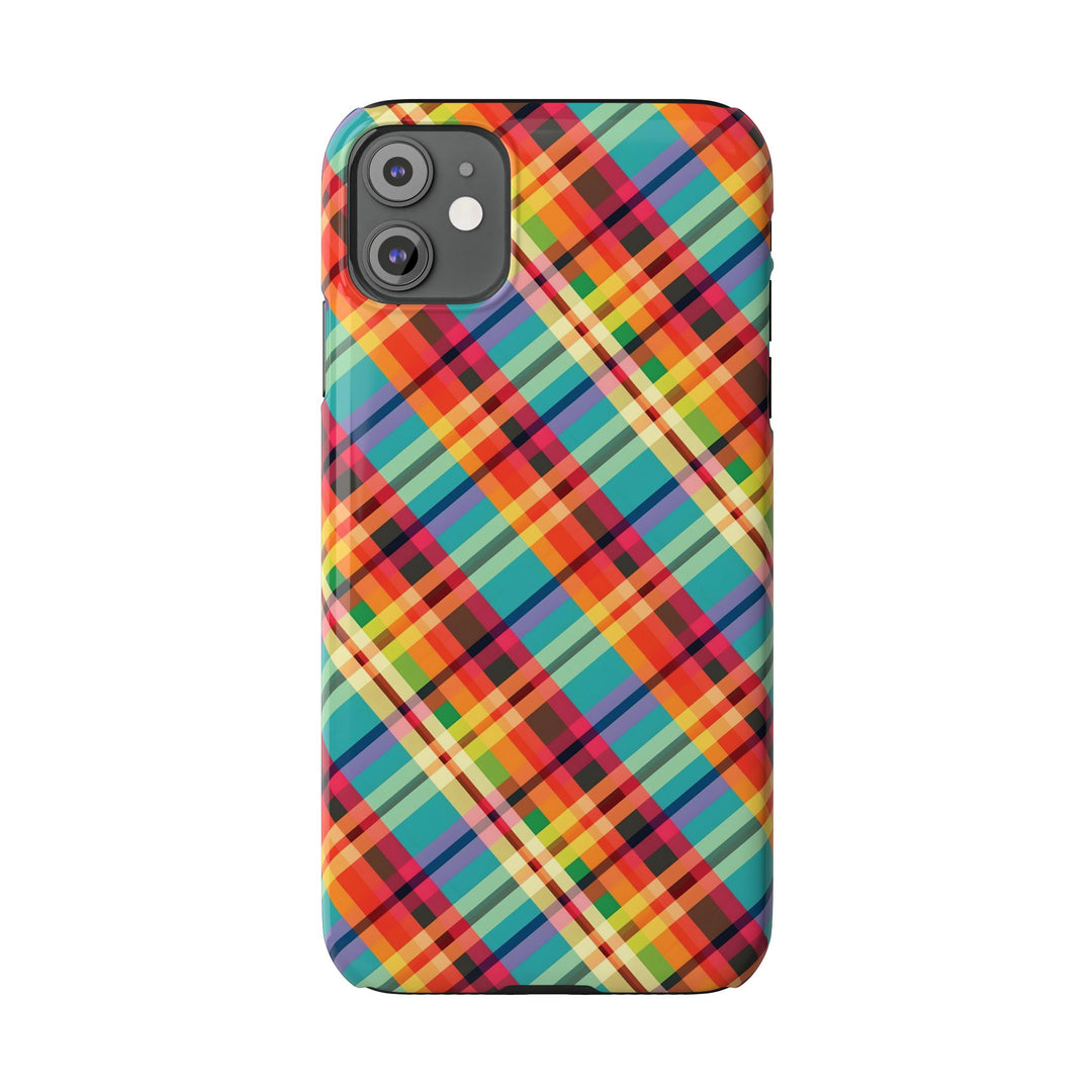 Slim Checkered Plaid Gift for Her Cute Phone Cases for Iphone 16 Pro Max | iPhone 15 Case | iPhone 15 Pro Max Case, Iphone 14, 13, 12, 11, 10, 8, 7 - Studio40ParkLane
